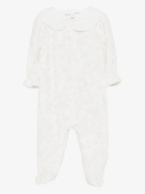 Patachou Peter Pan-collar floral pajama
