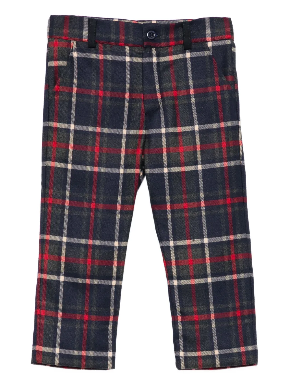 Patachou check-pattern trousers | Blue | Image 1
