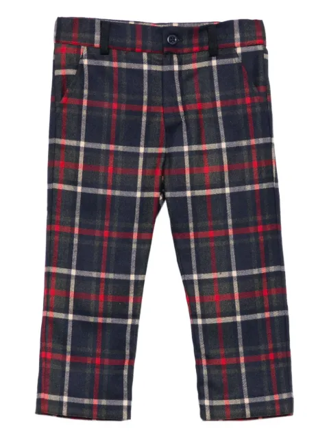 Patachou check-pattern trousers