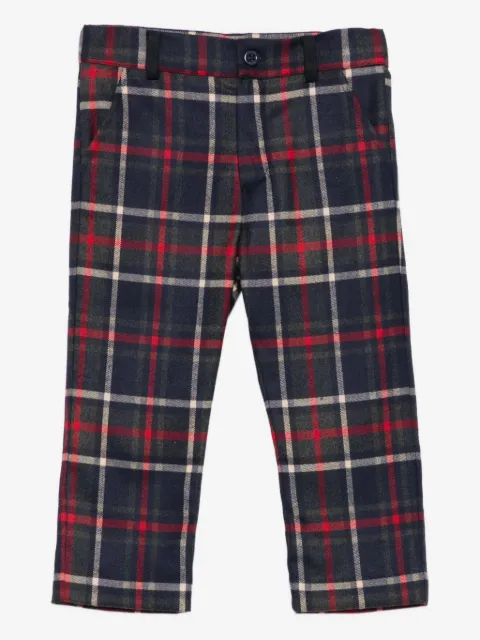 Patachou check-pattern trousers