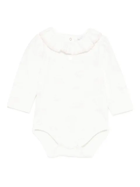 Patachou body à col volanté