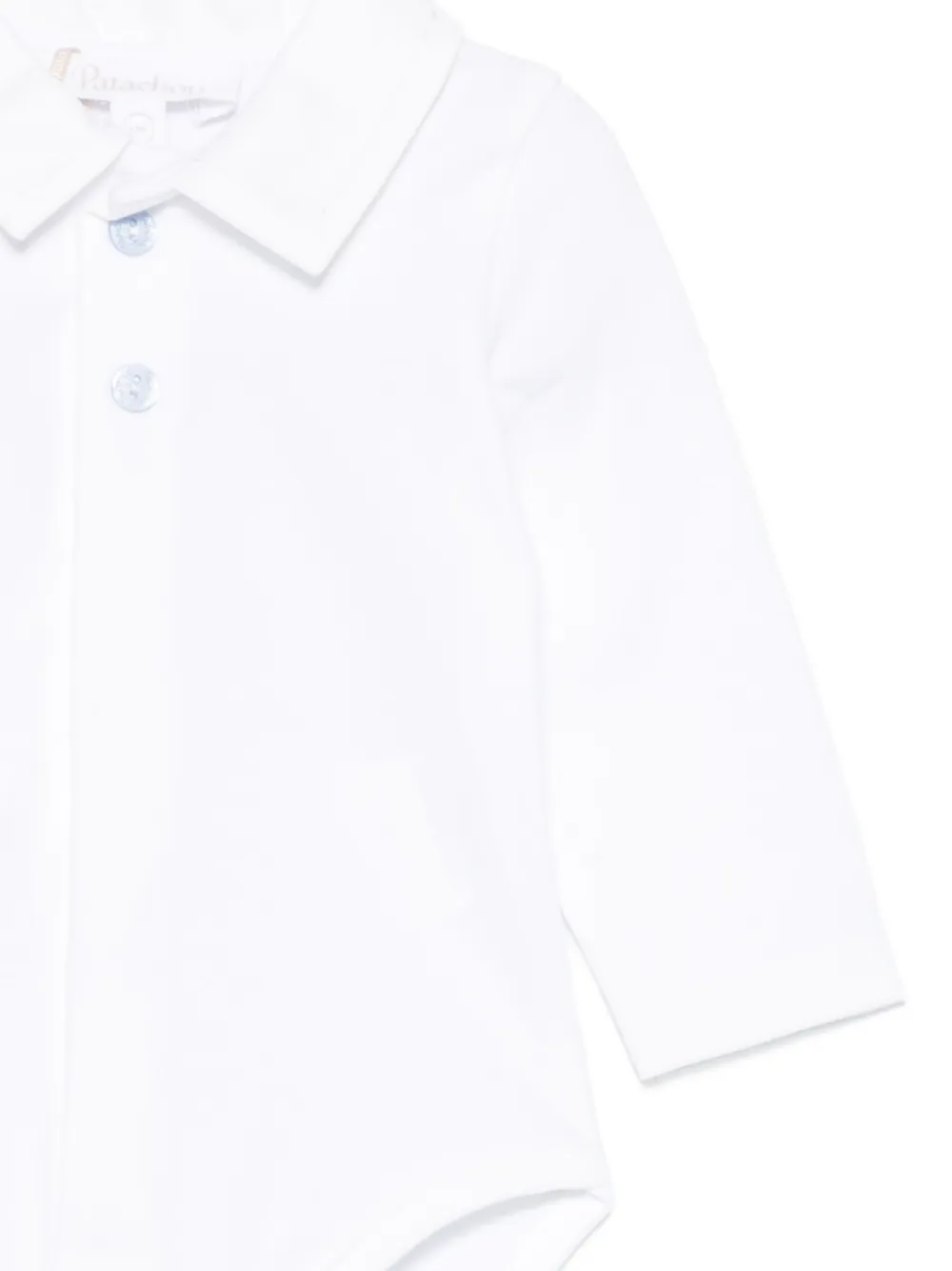 Patachou Romper met polokraag Wit
