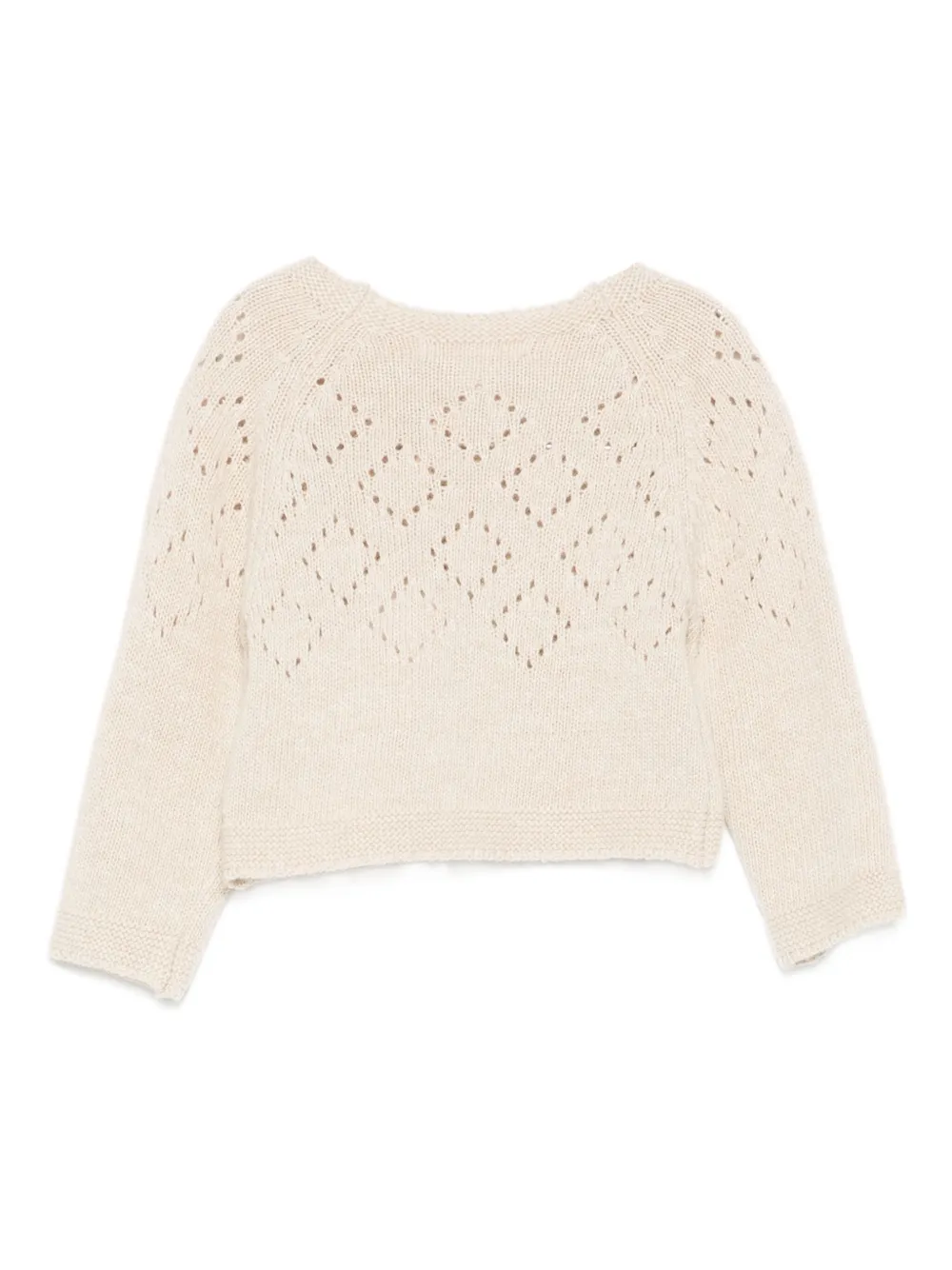 Patachou crochet-detail cardigan | Cardigans | Image 2