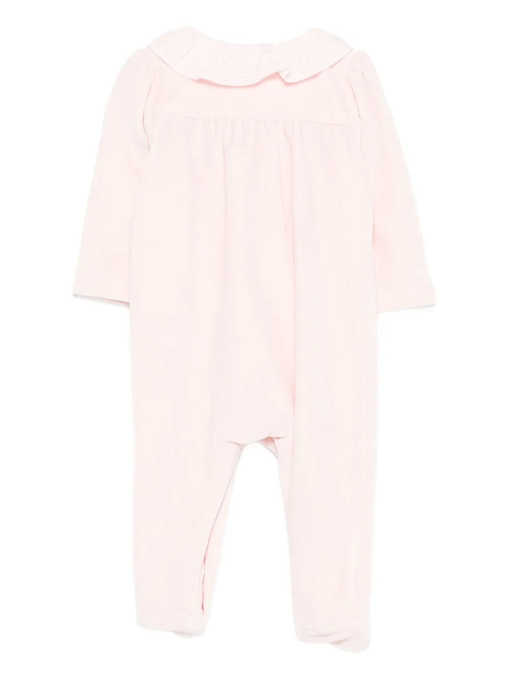 Patachou Peter Pan-collar Pajama In Pink
