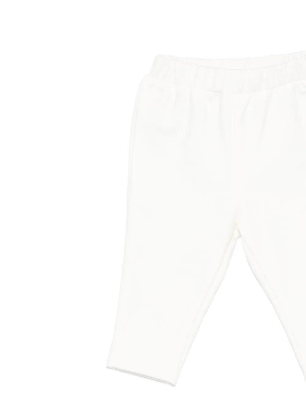 Patachou Top en broek verfraaid met strik en ruches Wit