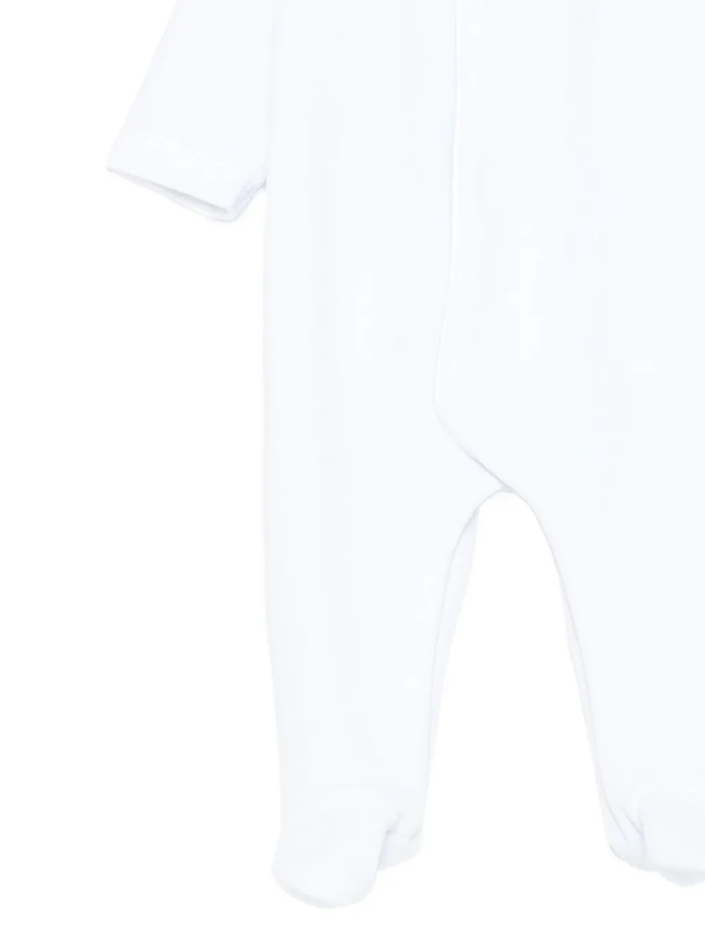 Patachou Polo-collar Pajama In White