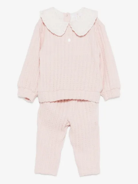 Patachou cable-knit trousers (set of two)