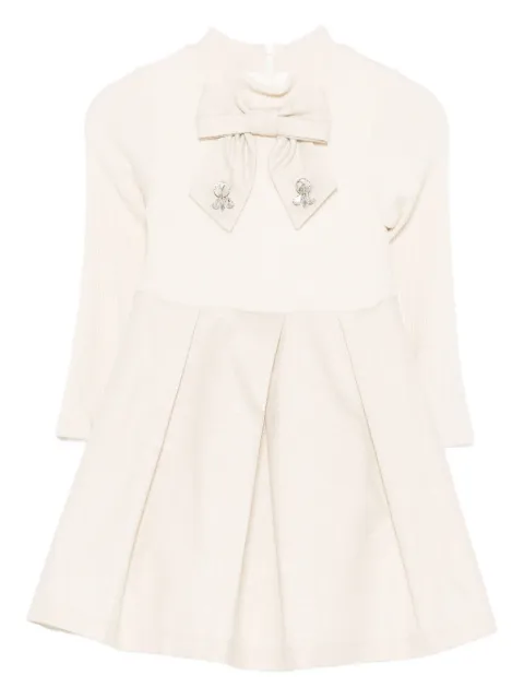 Patachou bow-details dress