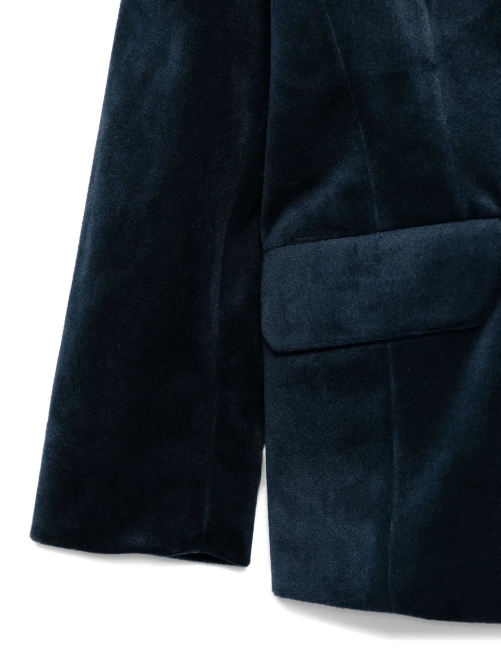 Patachou Fluwelen blazer Blauw