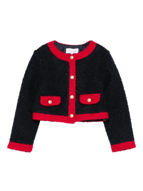 Patachou contrast-trim jacket