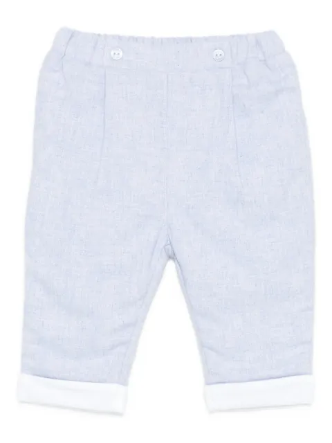 Patachou cuff-hem trousers
