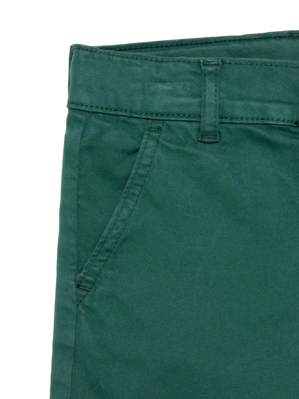 Patachou Broek met geborduurd logo Groen