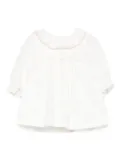 Patachou peter-pan collar dress - White