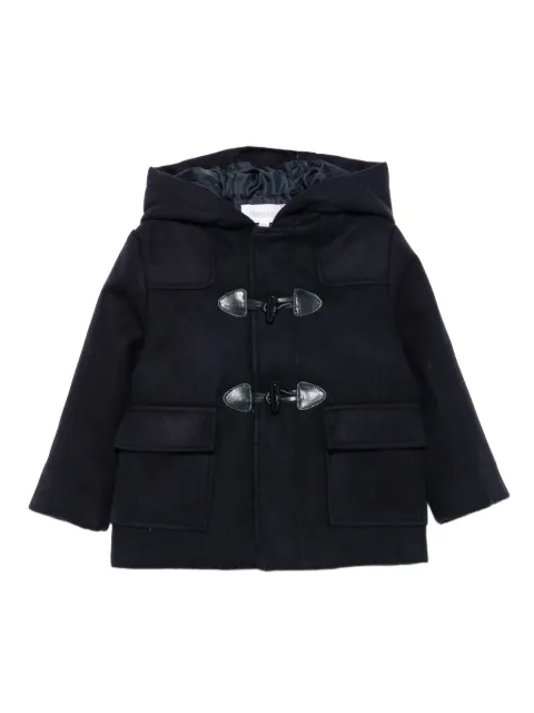Patachou hooded toggle-fastening duffle coat