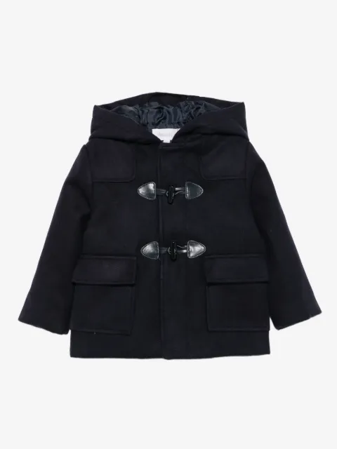 Patachou hooded toggle-fastening duffle coat