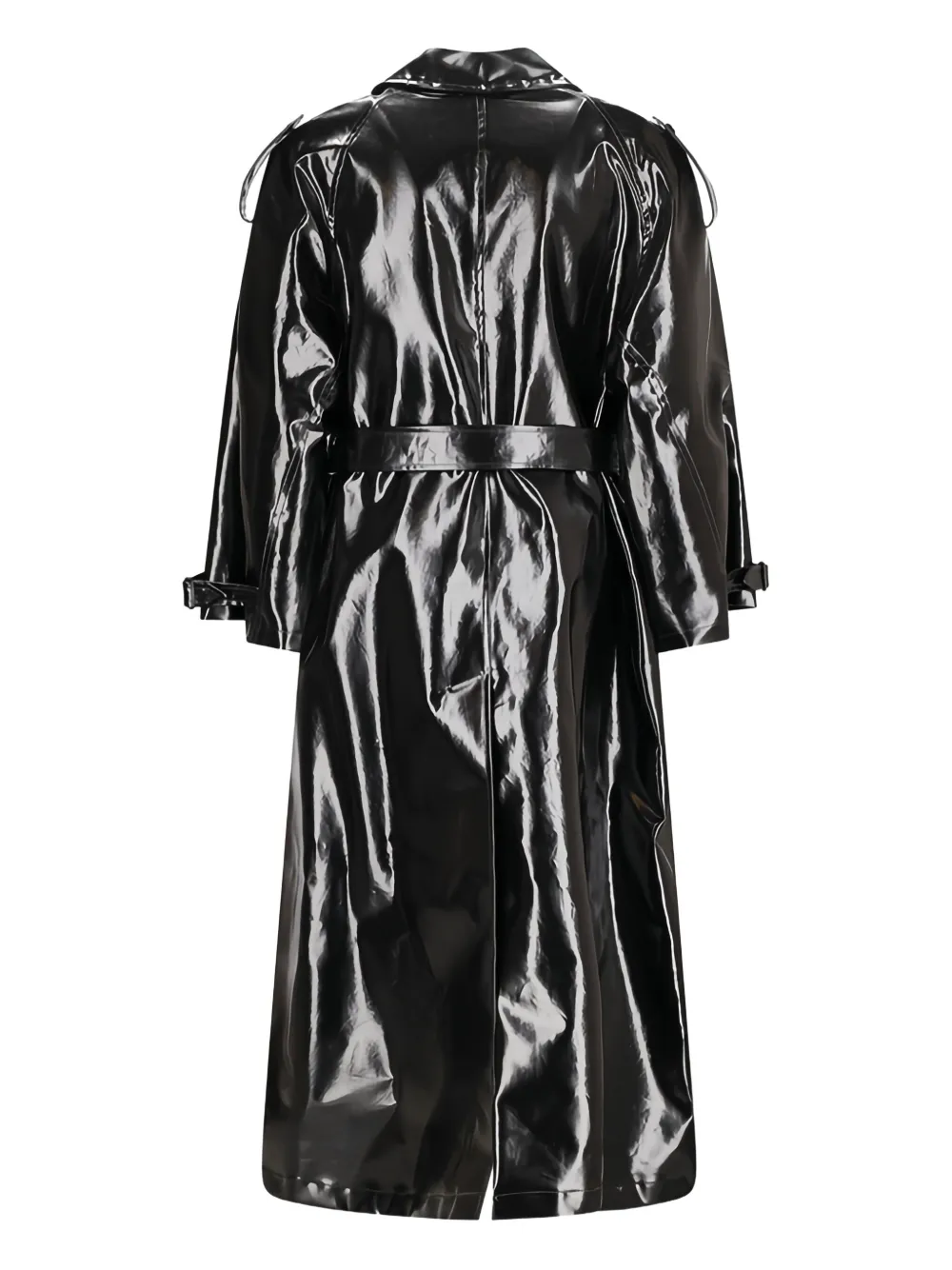 Saint Laurent belted trench coat Zwart