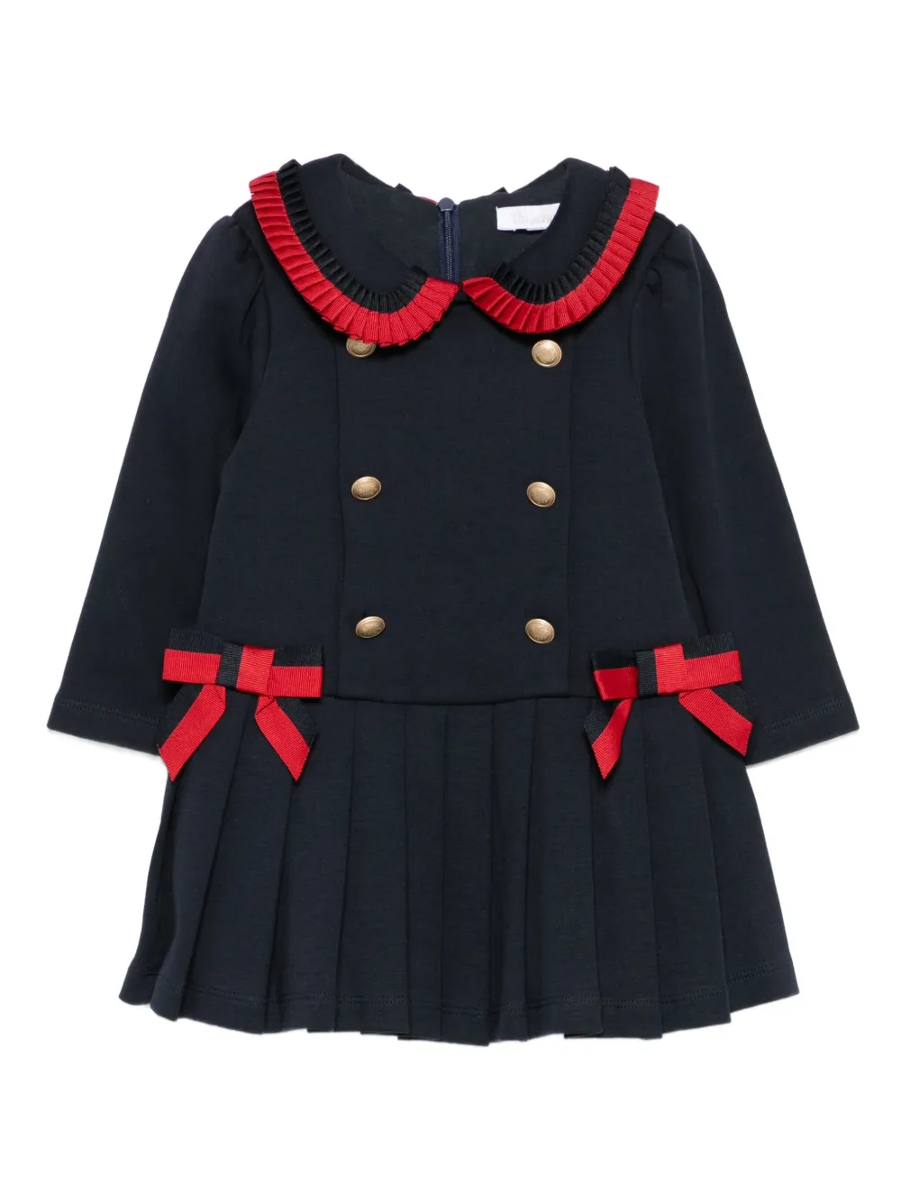 Patachou bow-embellishment dress | Blue | Image 1