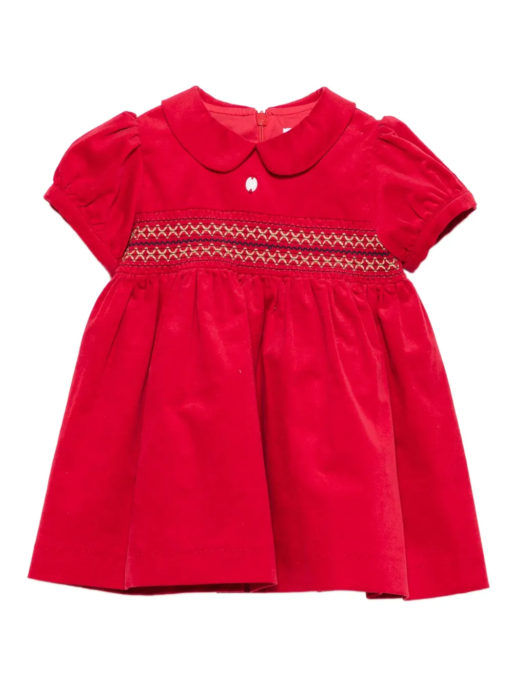 Patachou peter-pan collar dress | Red | Image 1