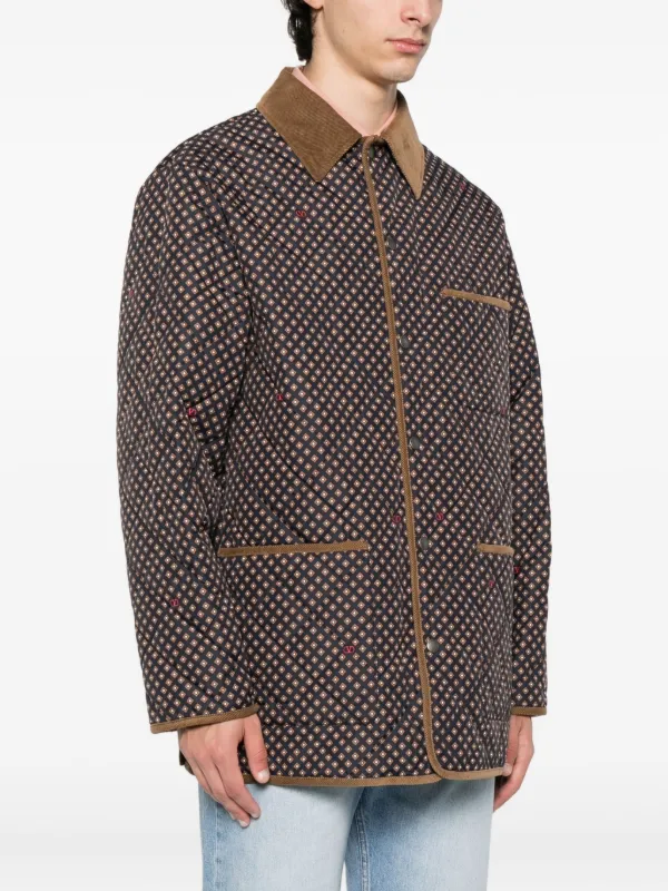 Valentino Garavani コーデュロイカラーオーバーシャツ | ブルー