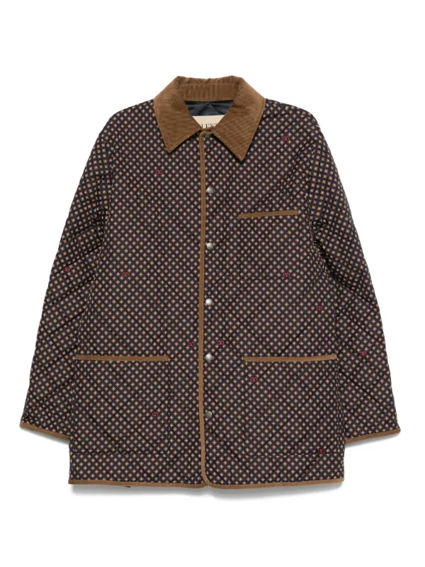 Valentino Garavani コーデュロイカラーオーバーシャツ | ブルー