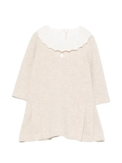 Patachou long-sleeve ruffled dress