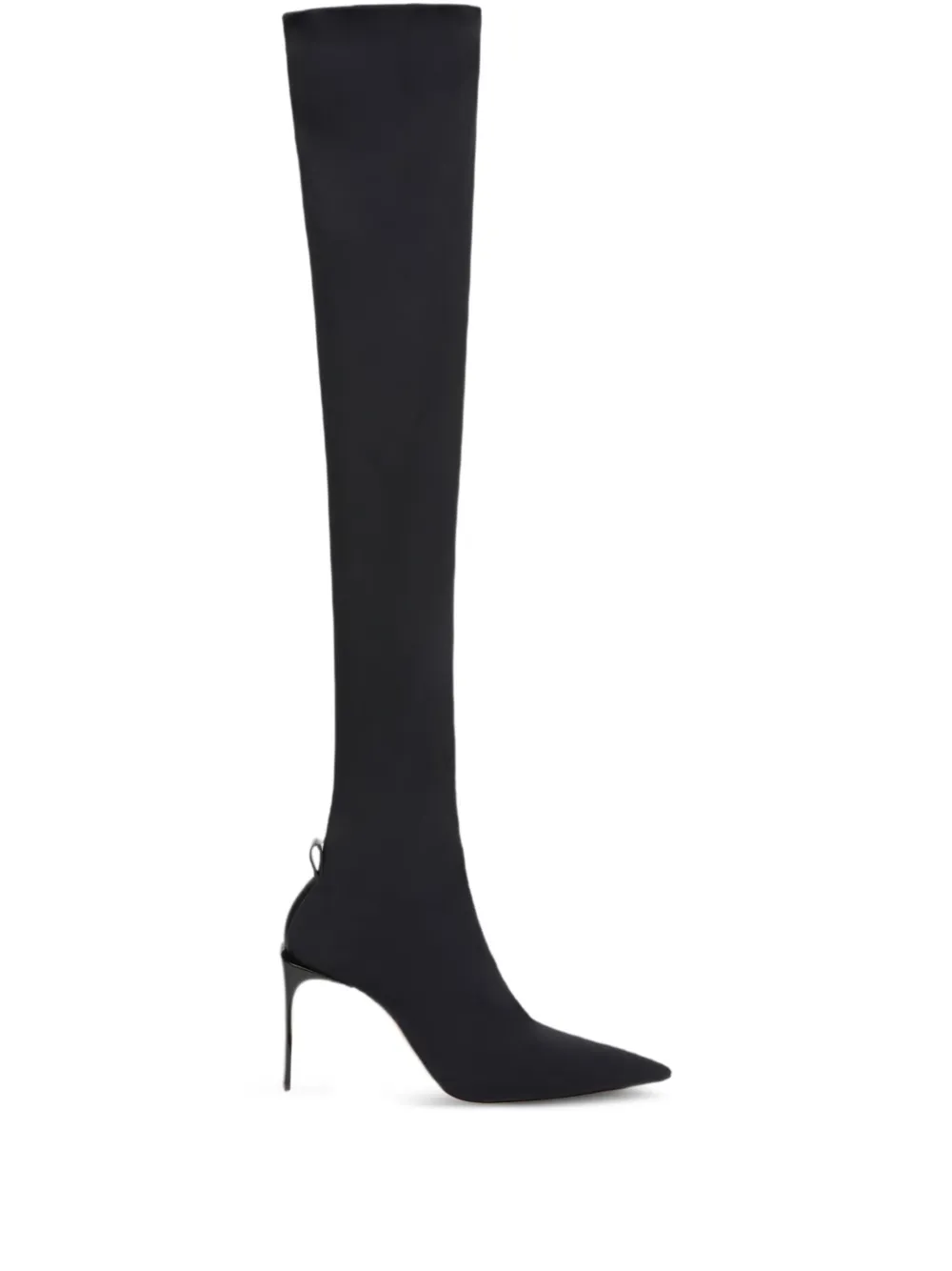 Sportmax 90mm pointed-toe heeled boots Black