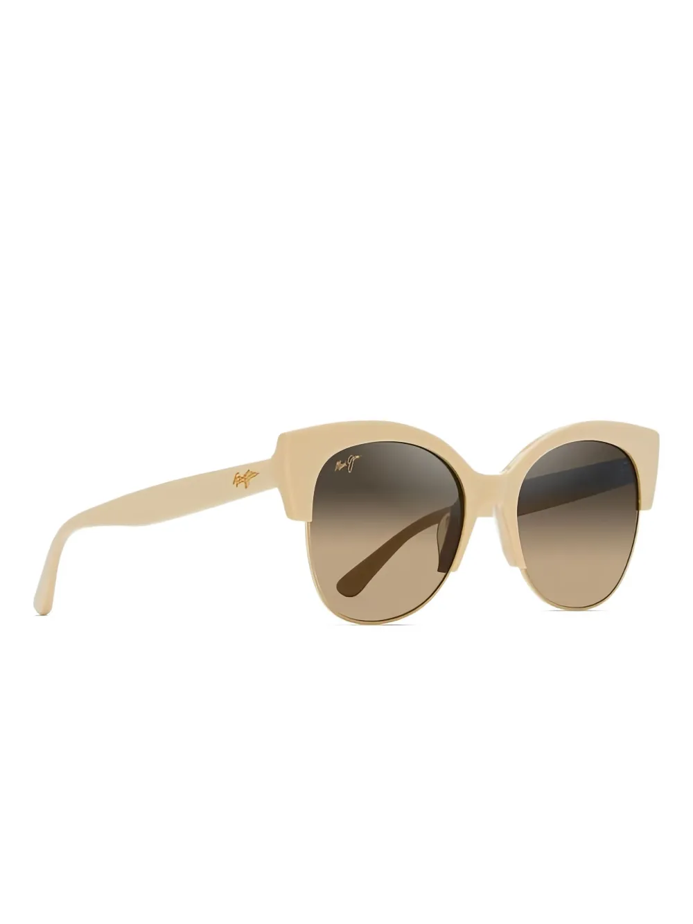 Maui Jim Mariposa cat-eye sunglasses Beige