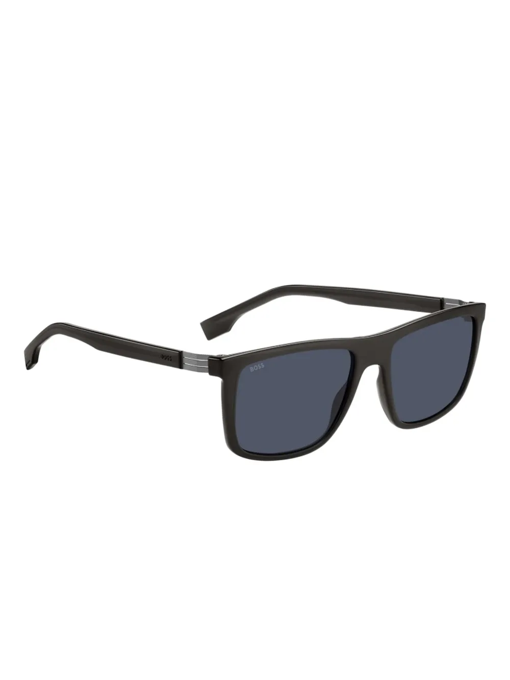 BOSS square-frame sunglasses Zwart