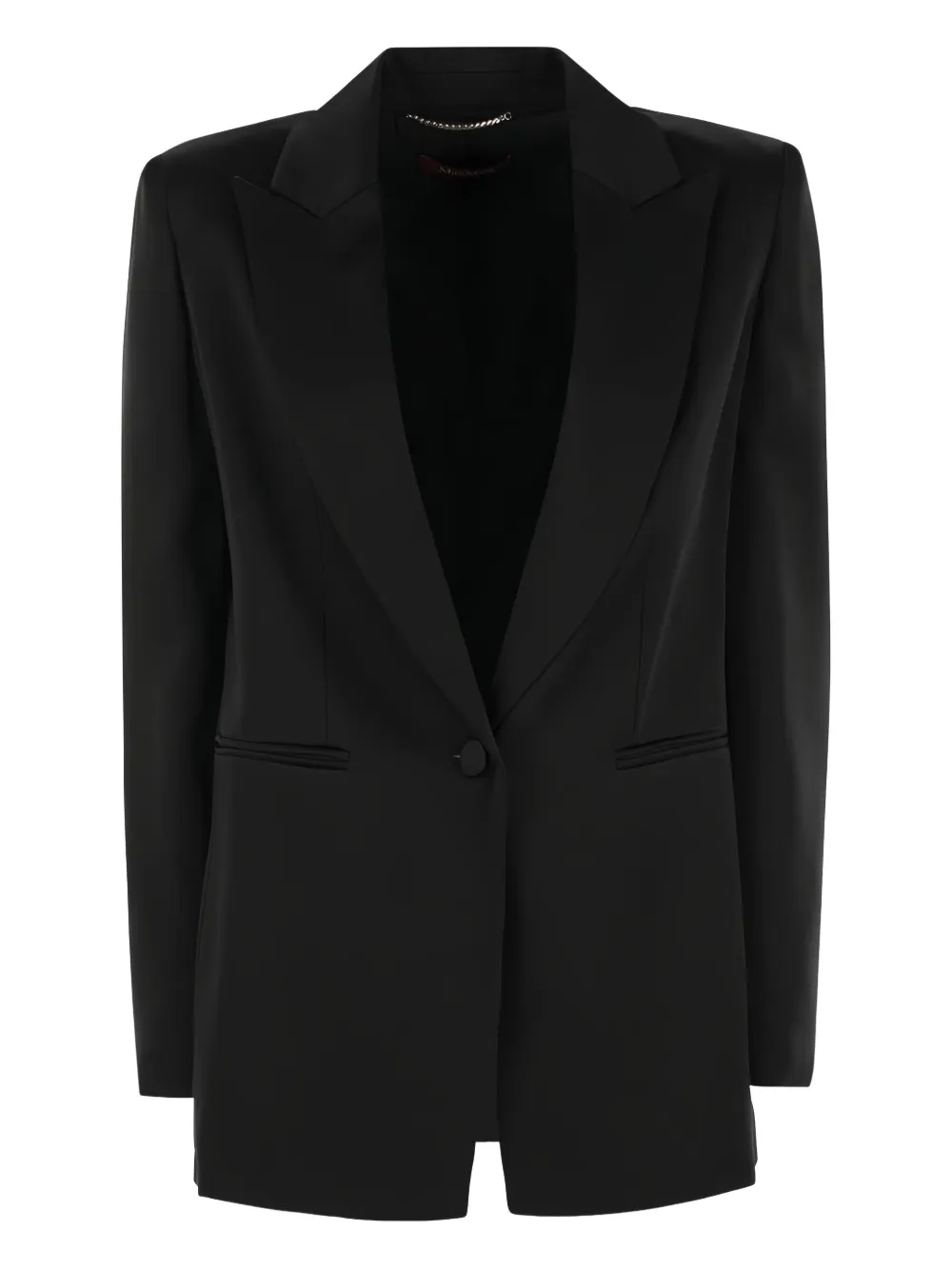 Max Mara tuxedo-style tailored blazer | Black | Image 1