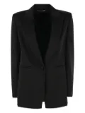 Max Mara tuxedo-style tailored blazer - Black
