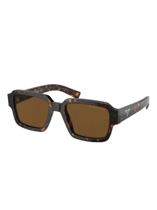 Prada Eyewear トータスシェル サングラス | ブラウン | FARFETCH JP