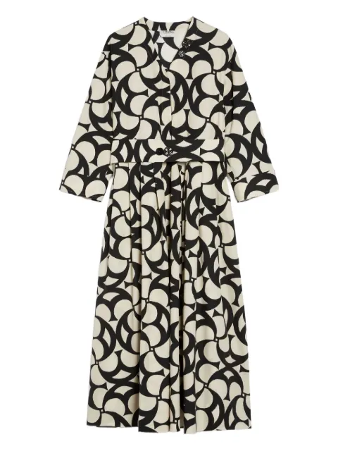 'S Max Mara geometric-print dress