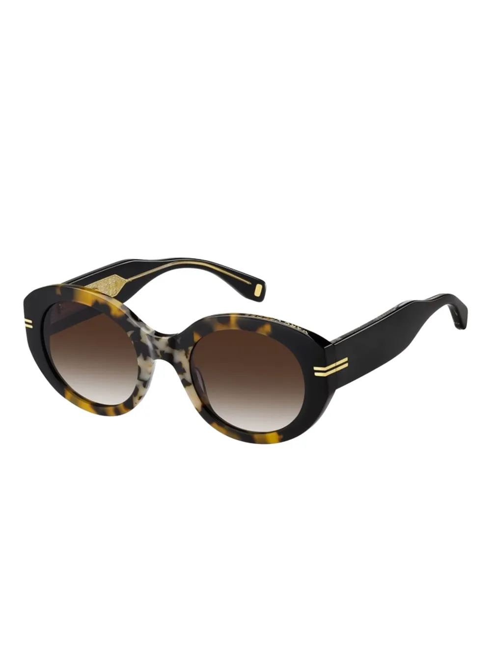 Marc Jacobs Eyewear tortoiseshell sunglasses - Zwart