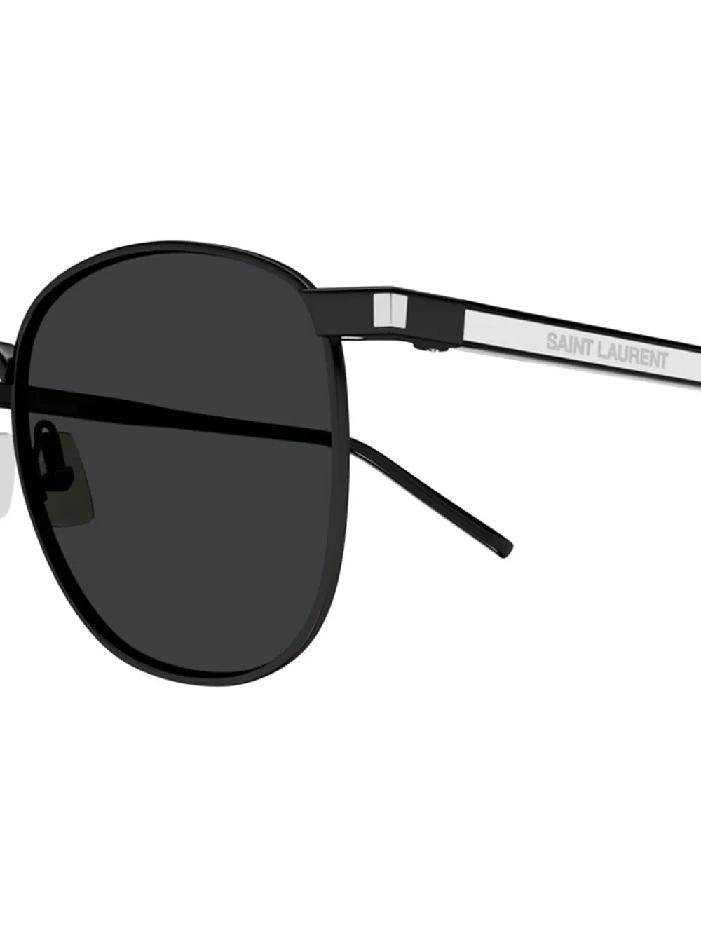 Saint Laurent round-frame sunglasses Zwart