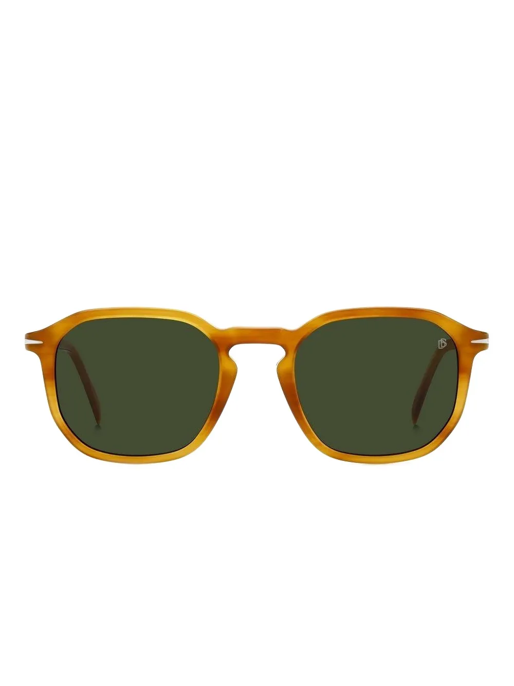 DAVID BECKHAM EYEWEAR square-frame sunglasses Geel