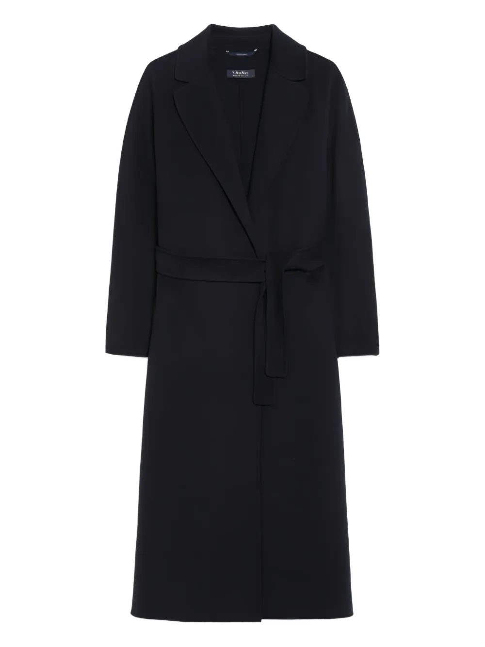 'S Max Mara Mantel met ceintuur Blauw