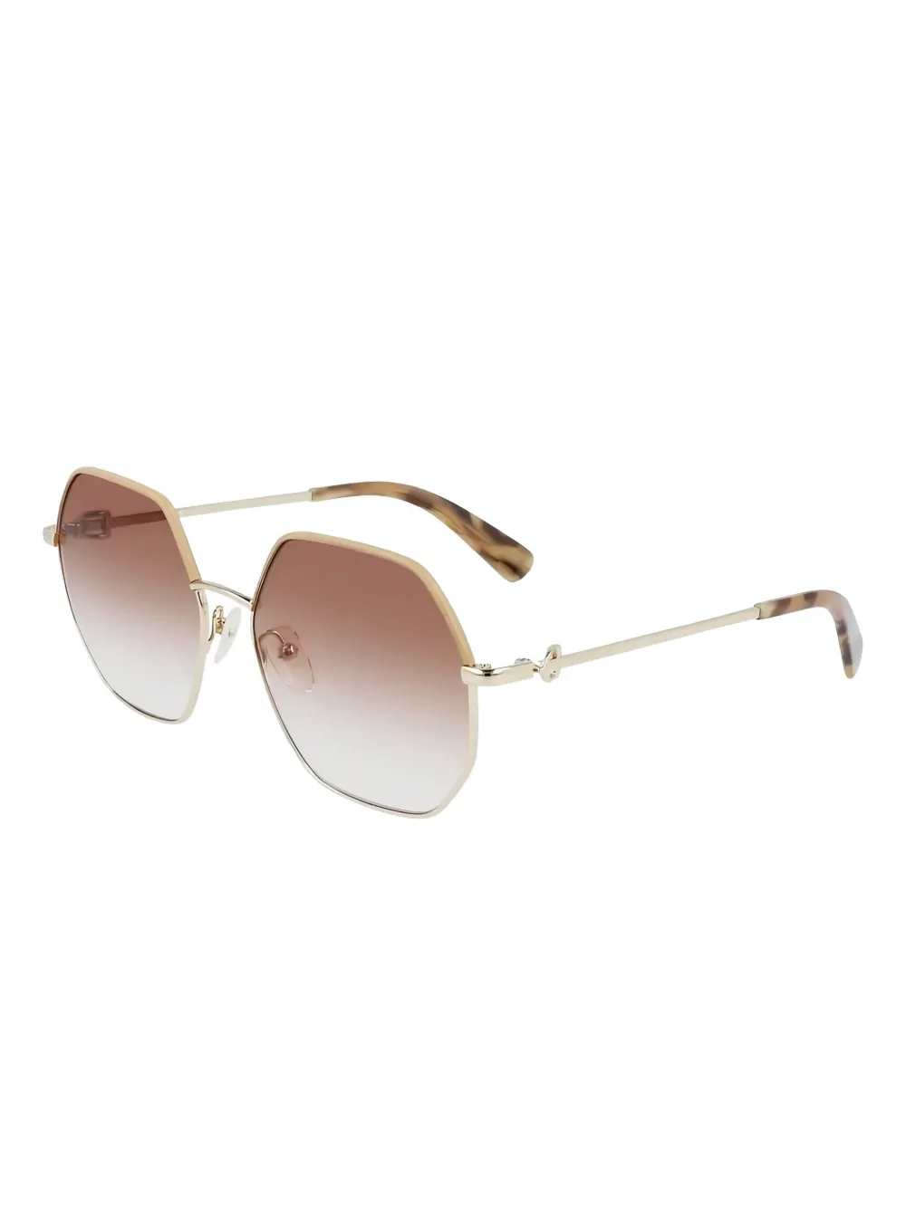 Longchamp geometric-frame sunglasses Goud