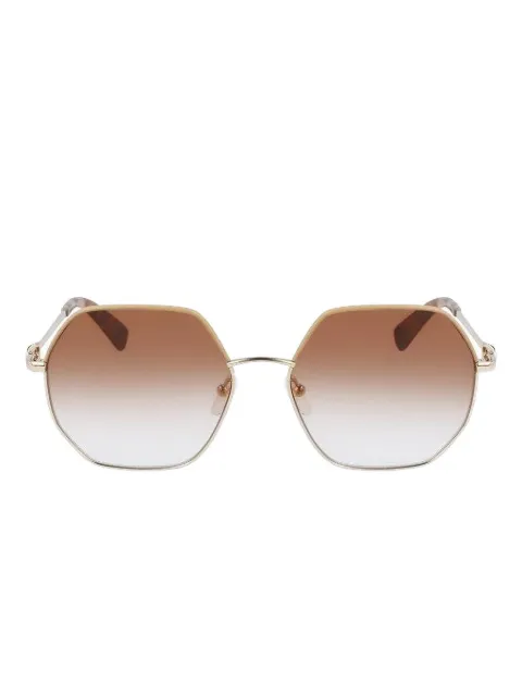 Longchamp geometric-frame sunglasses