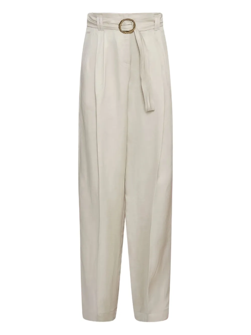 Marella High waist broek Beige