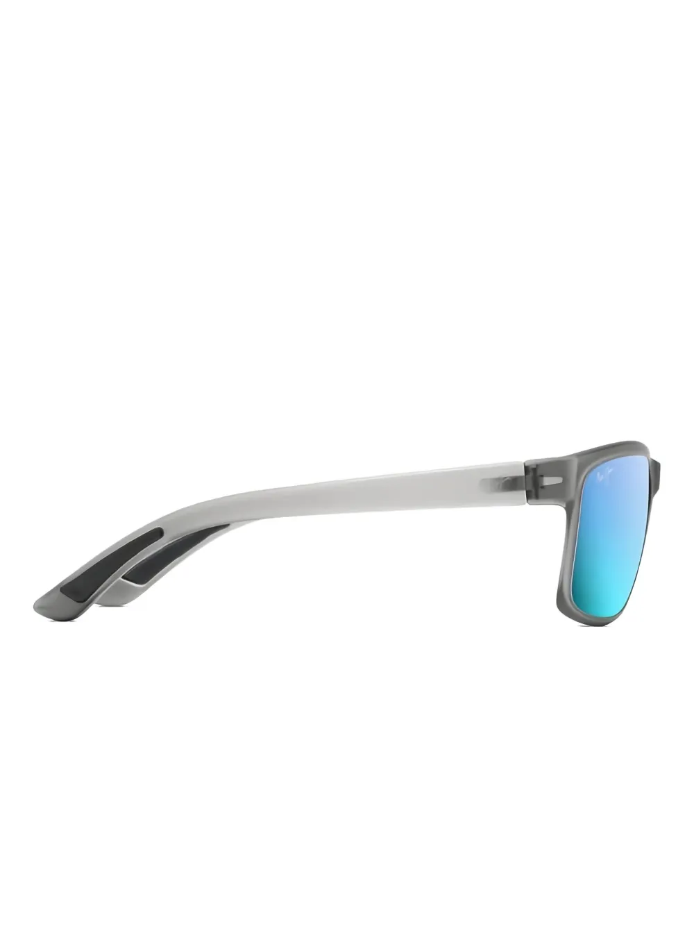 Maui Jim Pokowai polarised rectangular-frame sunglasses Grijs