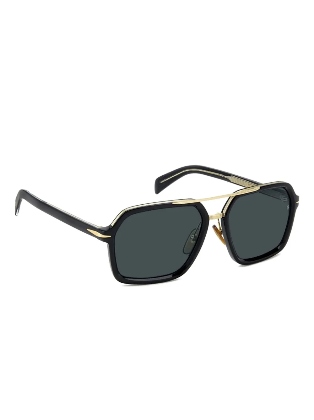 DAVID BECKHAM EYEWEAR pilot-frame sunglasses Zwart