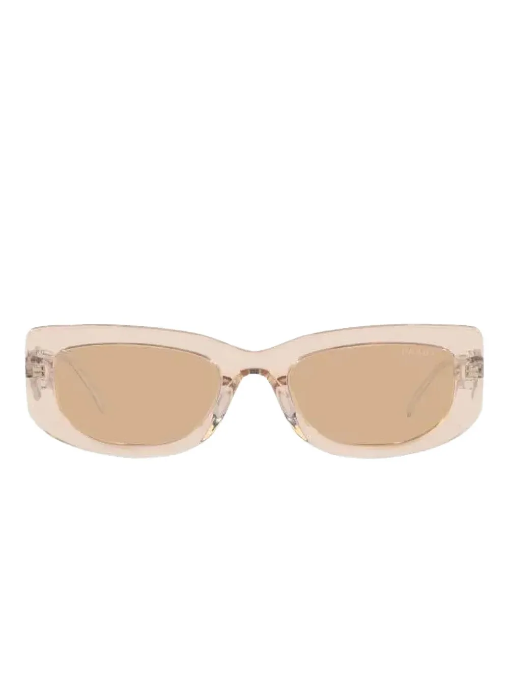 Prada Eyewear rectangular-frame sunglasses Beige