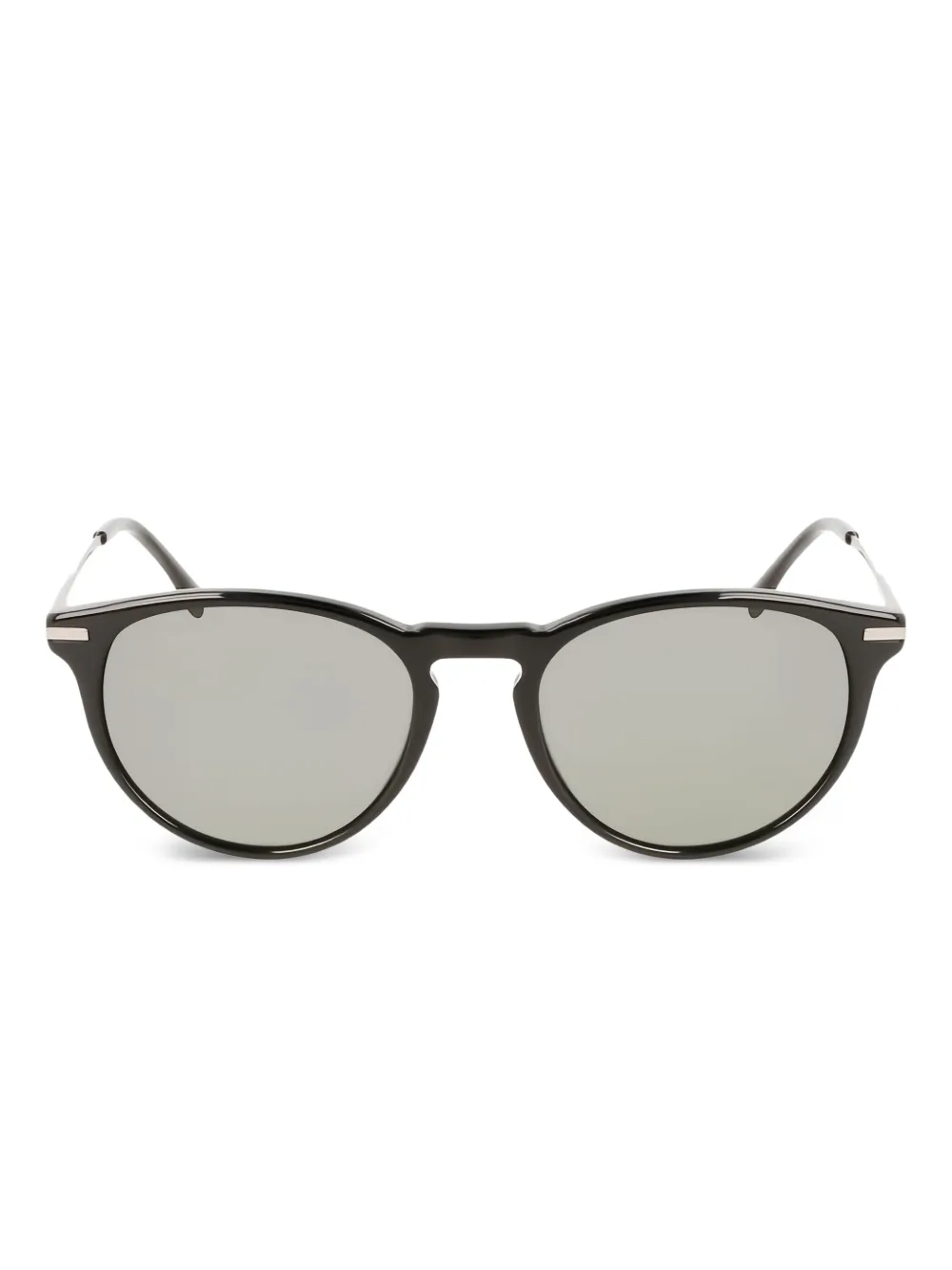 Lacoste round-frame sunglasses Zwart