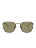 Giorgio Armani square-frame sunglasses - Gold