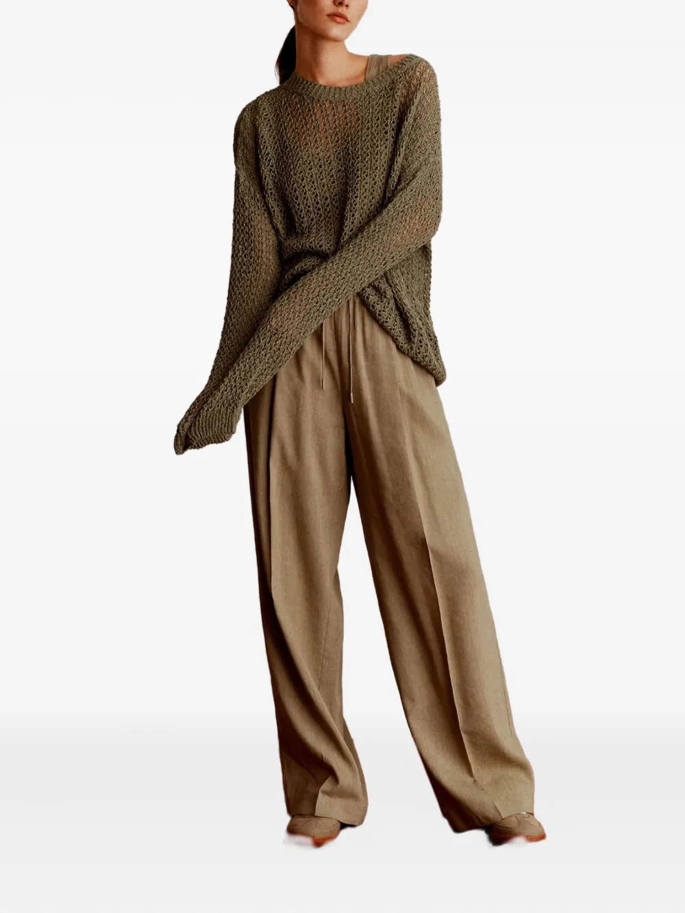 Marella Riva open-knit sweater | Knitted Sweaters | Image 2