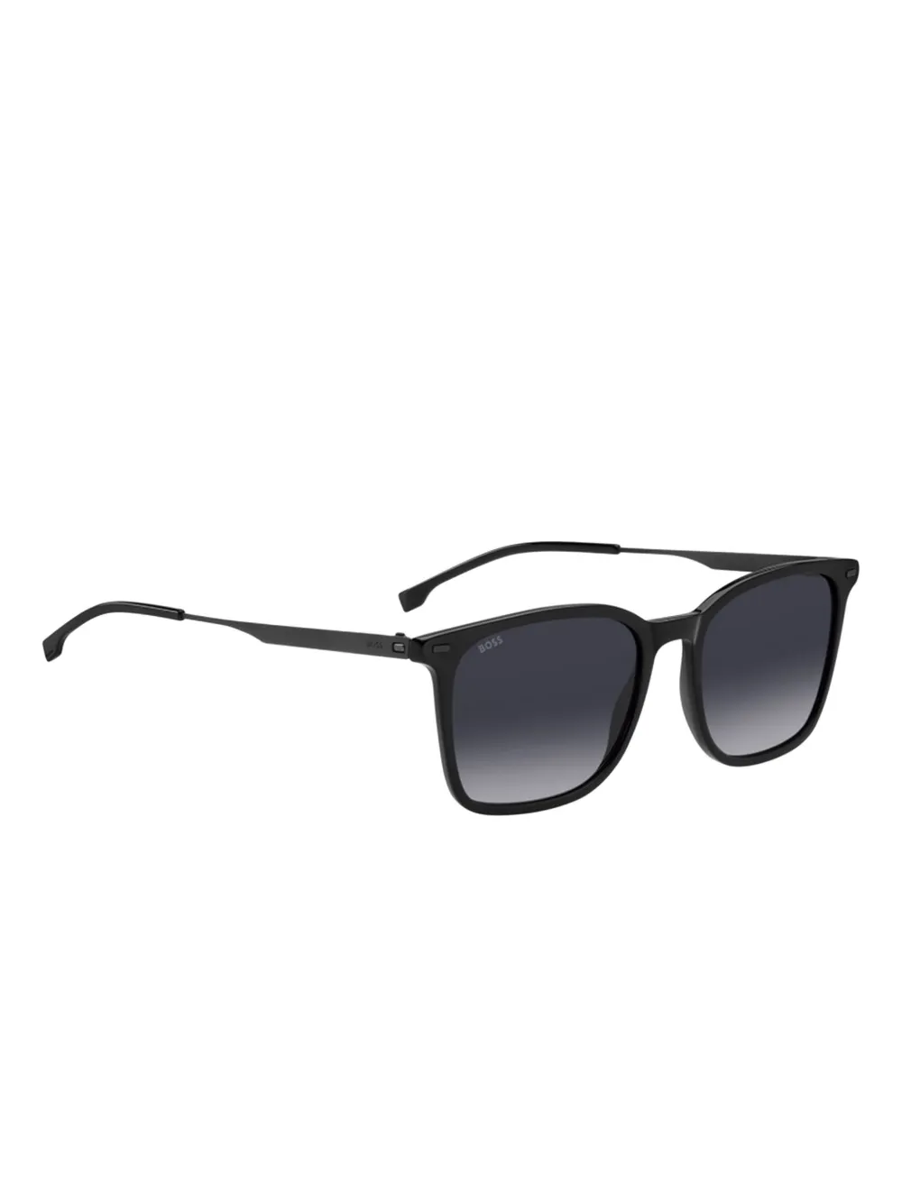 BOSS square-frame sunglasses Zwart