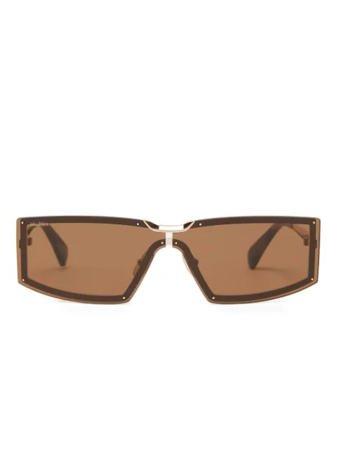 Max Mara Leisure rectangular-frame sunglasses