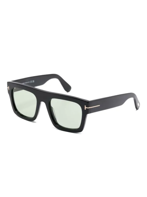 TOM FORD Eyewear Fausto スクエアフレーム サングラス | ブラック