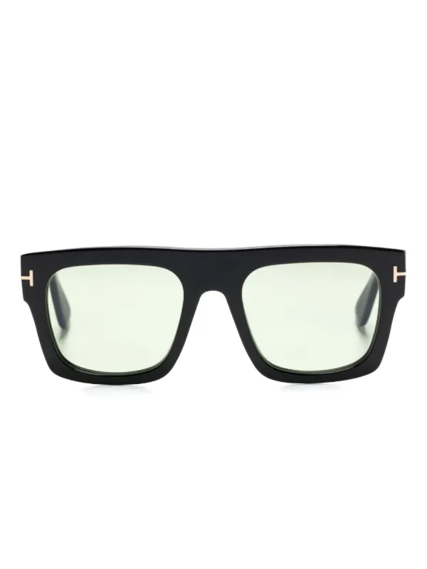 TOM FORD Eyewear Fausto スクエアフレーム サングラス | ブラック