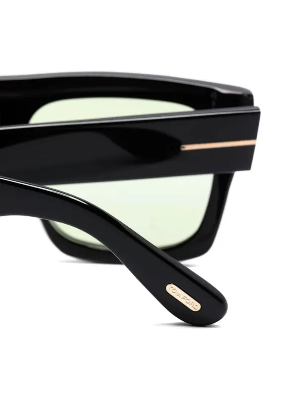 TOM FORD Eyewear Fausto スクエアフレーム サングラス | ブラック